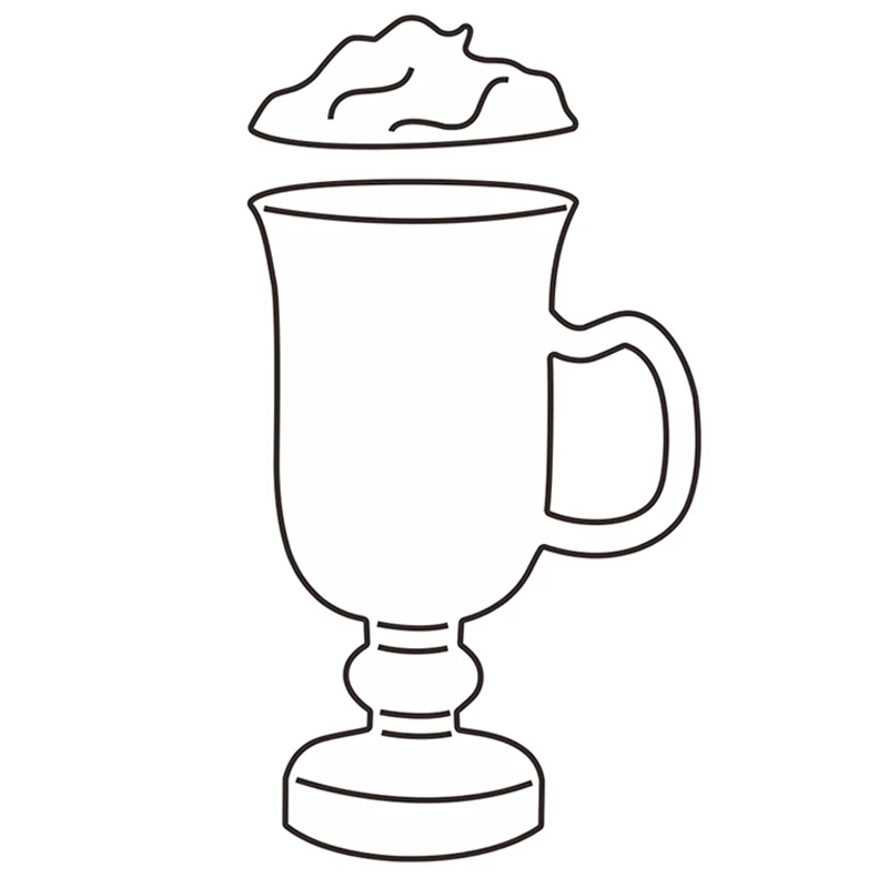 Новинка 2021 кружка для пива металлические Вырубные штампы рукоделия изготовление