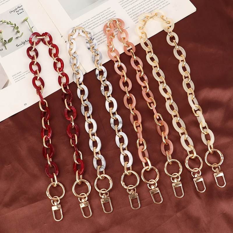 

1 шт. новая акриловая сумка на цепочке, сумка на ремне, съемная сумка, аксессуары, Женская Высококачественная цепочка для сумок, сумка на цепочке, ручка