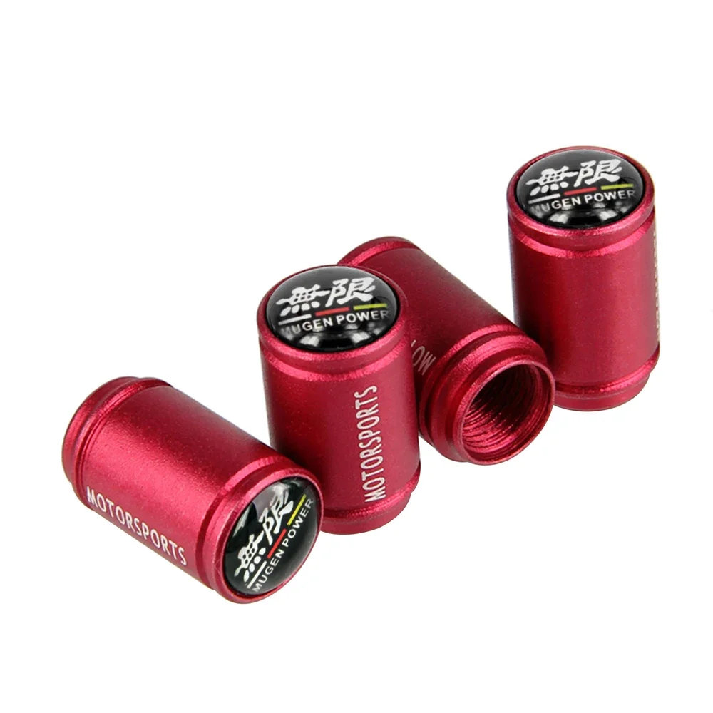 

Для Honda Mugen Power Civic Accord CRV Fit Jazz City Jade HRV Vezel Matt Автомобильные колпачки для клапанов шин, колпачки для штока колеса, воздушные колпачки, аксессуары