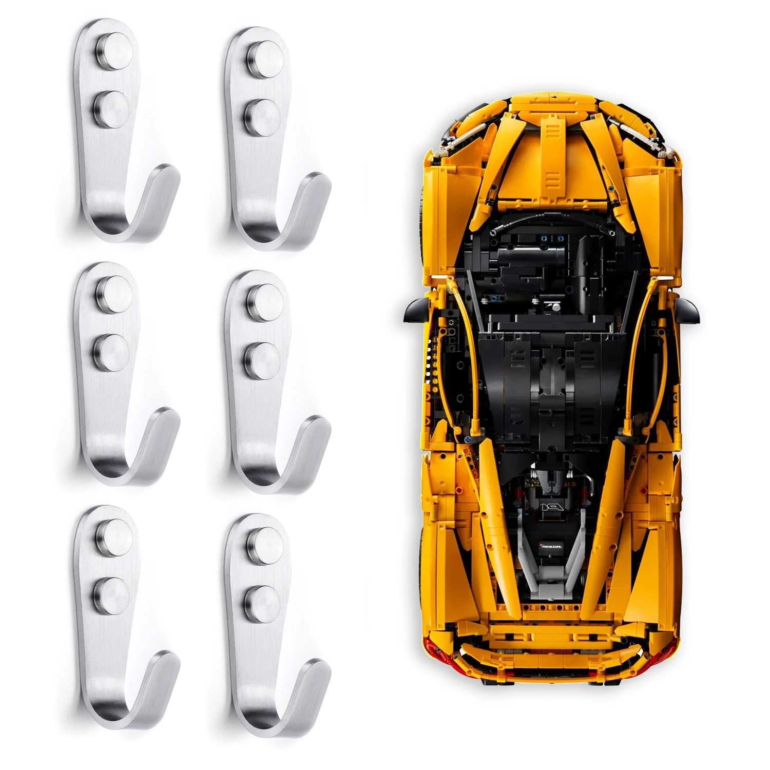 XGREPACK Товары Настенный крючок для Lego 42172 Mclaren P1 (42172 крючок)