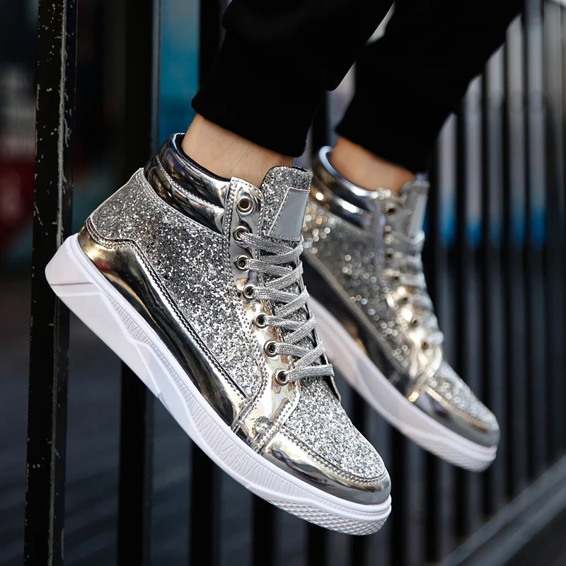 Topvivi high top sneakers men Shoes 