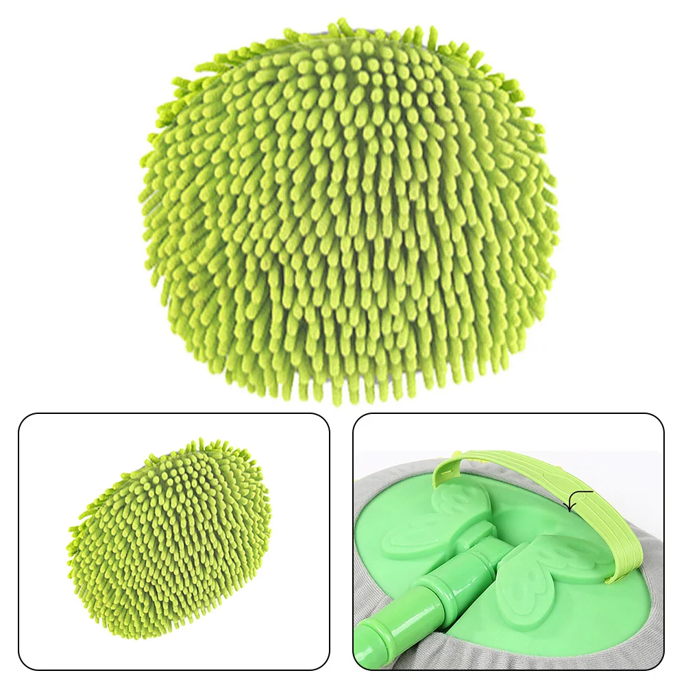 

1pc Brush Soft Hair Mop Cover High Quality Hote Sale Mop Head Cover Professional Brand New Chenille Durable Cleaning