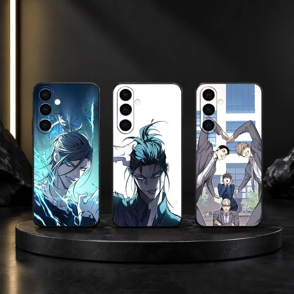 Фото Чехол для телефона E-Eleceed-S Manhwa для Samsung Galaxy A13,21s,22,31,32,52,53,71,72,73, мягкий черный чехол №1