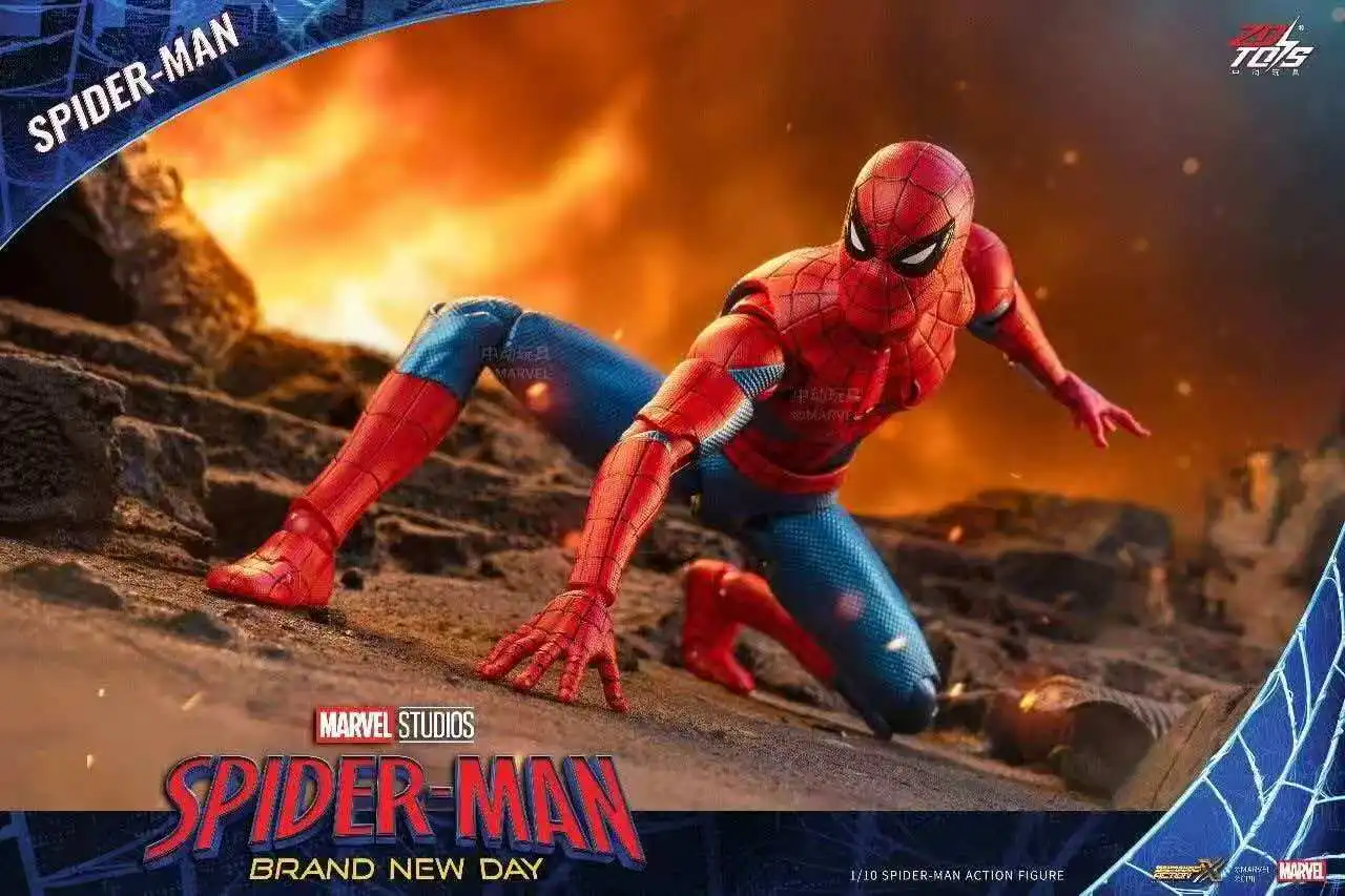 Оригинальные фигурки ZD Toys Spider-Man: Новая коллекция, подвижная модель Питера Паркера, коллекционные игрушки из фильма «Мстители» (art.: 3920db7eaa378) - 3920db7eaa378