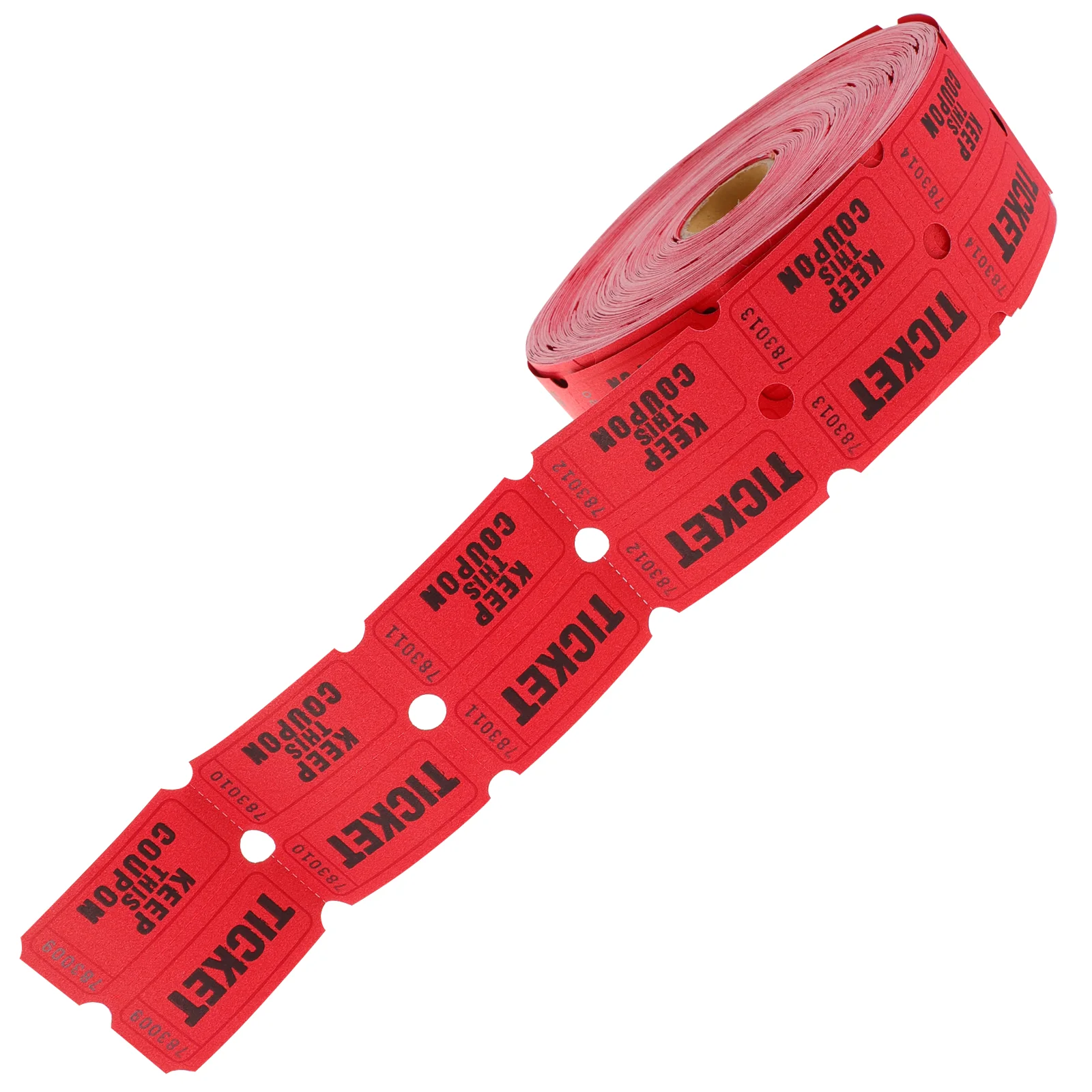 

Red Tags Lottery Ticket Auctions Tickets Raffle Labels Voucher Event Coated Paper Party Events