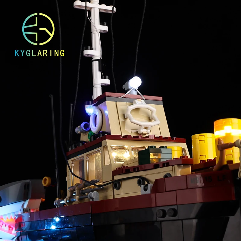 Набор светодиодных светильников Kyglaring для 21350 челюсти блоки строительные игрушки