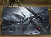 YuGiOh Number 39: Utopia Beyond TCG Mat Trading Card Game Mat CCG Playmat Rubber Mouse Pad Desk Table Play Mat Free Bag 60x35cm