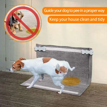 Pee Pad Holder For Dogs Potty Pad Holder With Strong Adhesive And Magnets Potty Pad Holder For Indoor House Wall Keep Clean 1