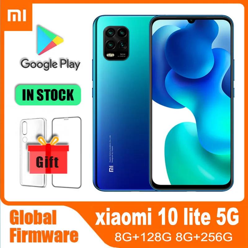 Xiaomi 10 Lite 5G Zoom phone Smartphone 6.57 inches AMOLED Snapdragon Global ROM Mobile Phone
