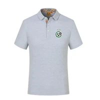 maccabi haifa2022 spring and summer new mens polo shirt business casual lapel short sleeved top t shirt