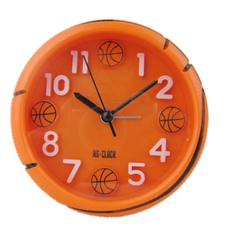 Decorative Football Ball Shaped Clock For Outdoor Camping Bedsides Bedroom Birthday Fans Gift