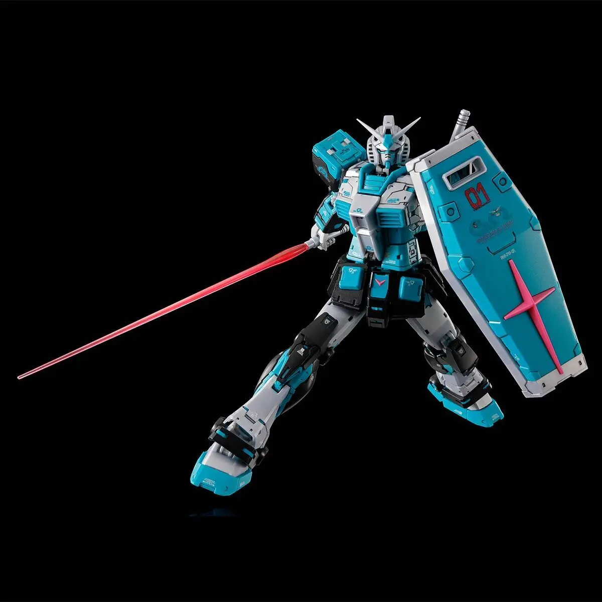 Фото Коллекционная модель-конструктор Bandai PB Limited RG 1144 RX782 Gundam Ver20 Hatsune Miku: Аниме-фигурка робота №5