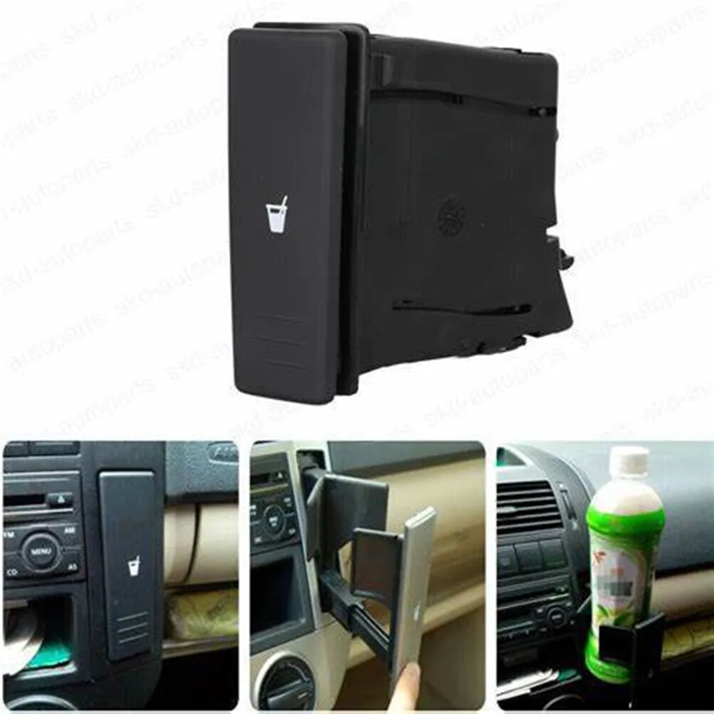 

For 9N 2002 2003 2004 2005 2006 2007 2008 2009 2010 Car Center Console Cup Holder 6Q0 858 602 6Q0858602E Car Cup Holder