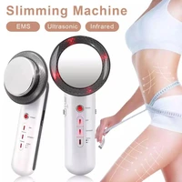 3 in 1 multifunctional laser ultrasonic ems infrared massager fat remover weight loss fat burning machine device