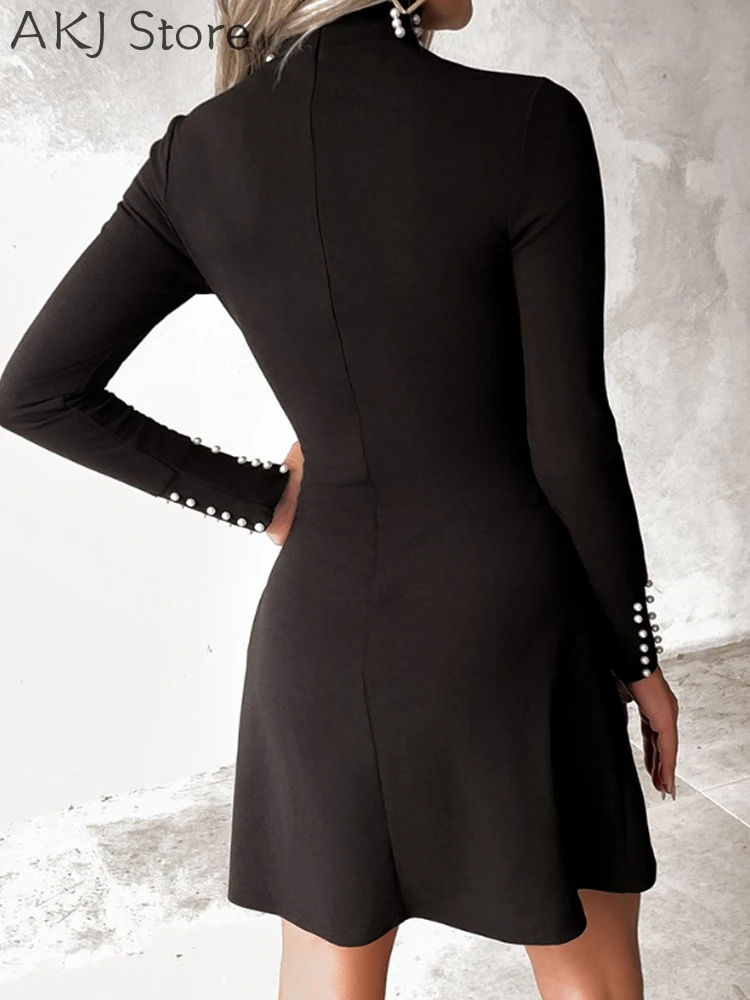 Женское Повседневное платье с длинным рукавом