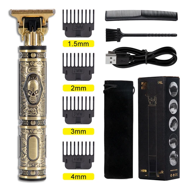 Enlarge Clipper For Men Professional Hair Cutting Machine  Shaver Beard Rechargeable Dragon Barber Shop Hair Trimmer Set T9