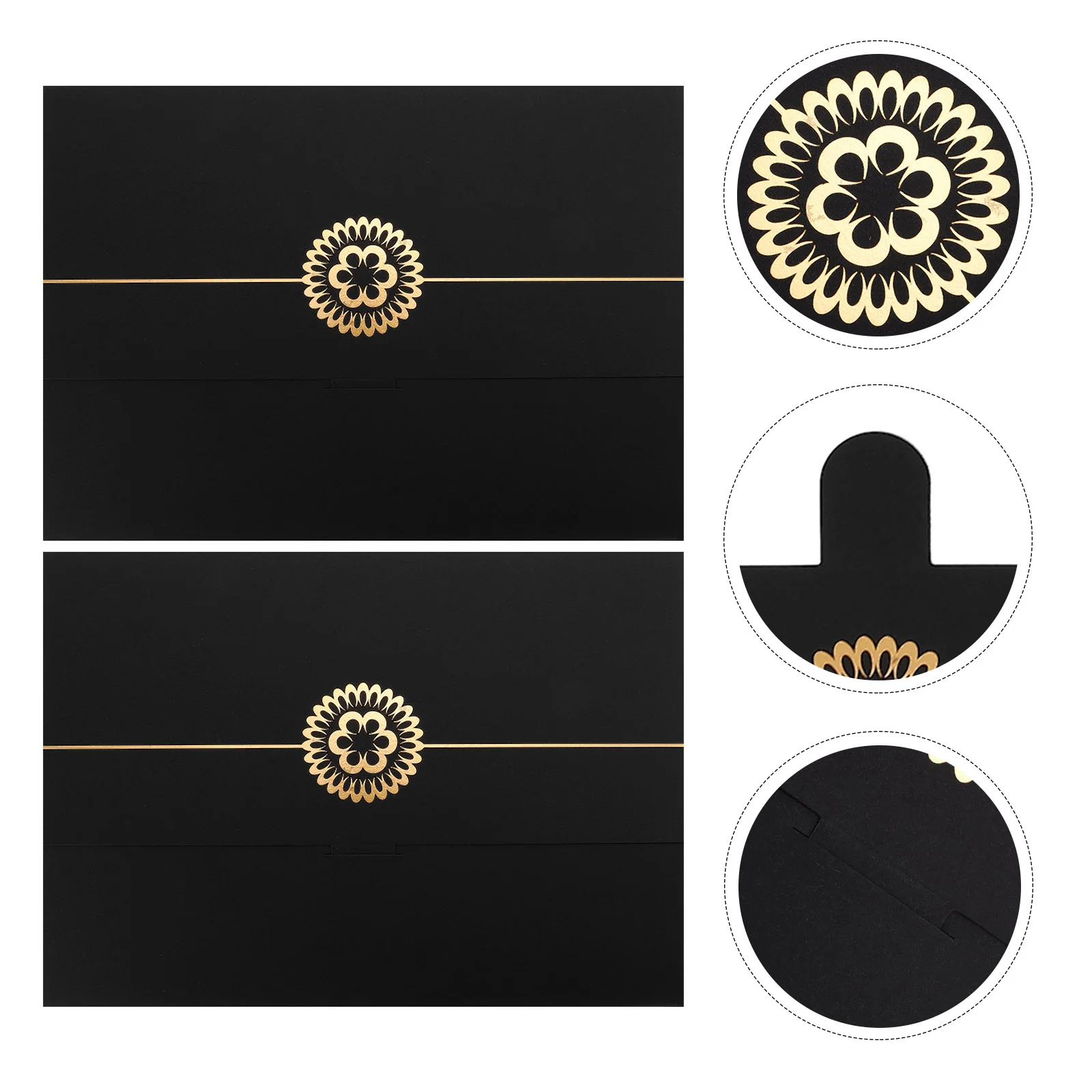 

2pcs Certificate Cover Certificate Protective Covers Gold Stamping Diploma Cover