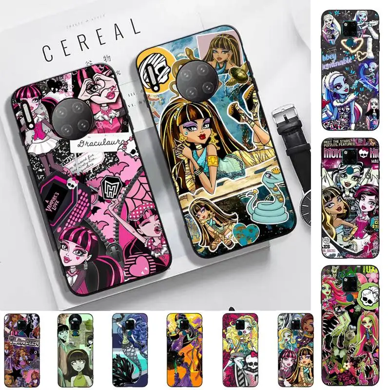 

M-MonsterS Cartoon H-HighS Phone Case For Huawei Mate 10 20 30 40 50 lite pro Nova 3 3i 5 6 SE 7 pro 7SE
