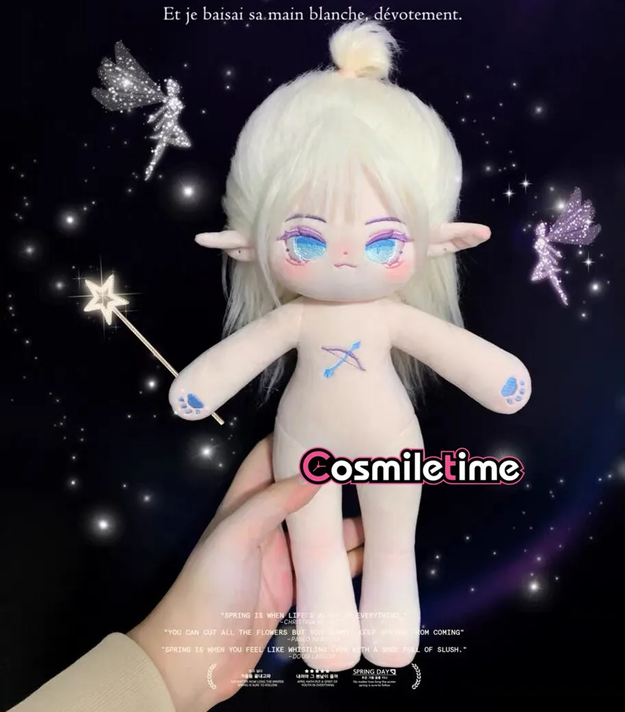 

No attribute Elf Girl Qing Ling Plush 30cm Doll Stuffed Cute Children Toy Gifts Children's Toys For Girl Anime Toys Figure Gifts