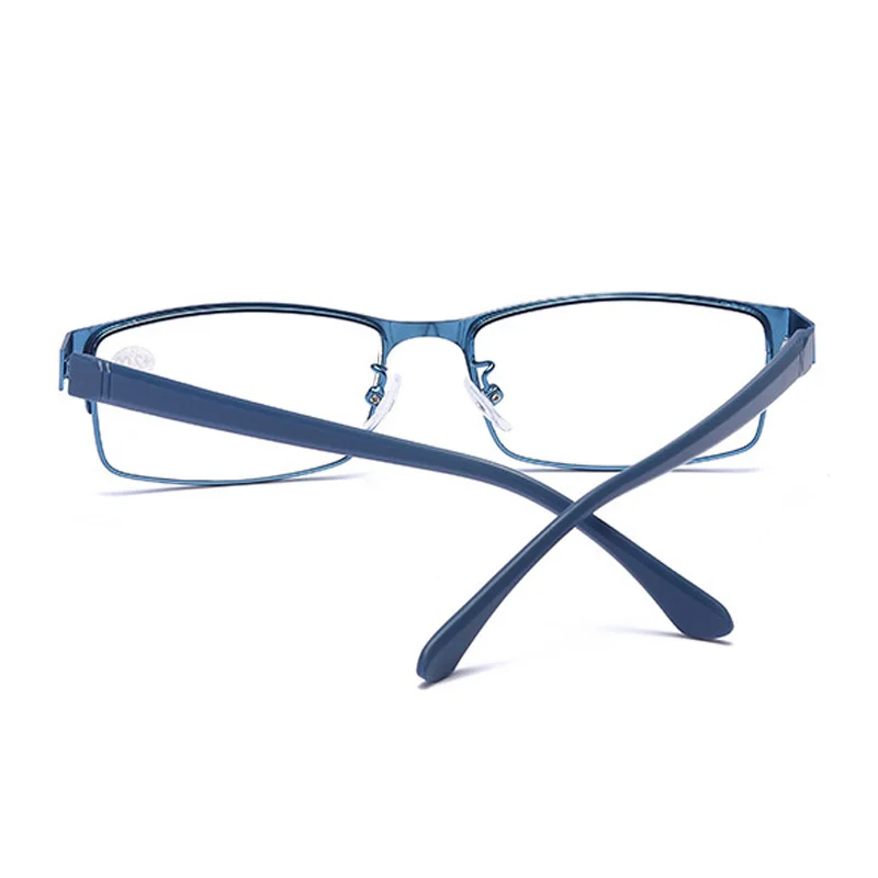 Очки для чтения TR90 в металлической полуоправе аксессуар с защитой от синего