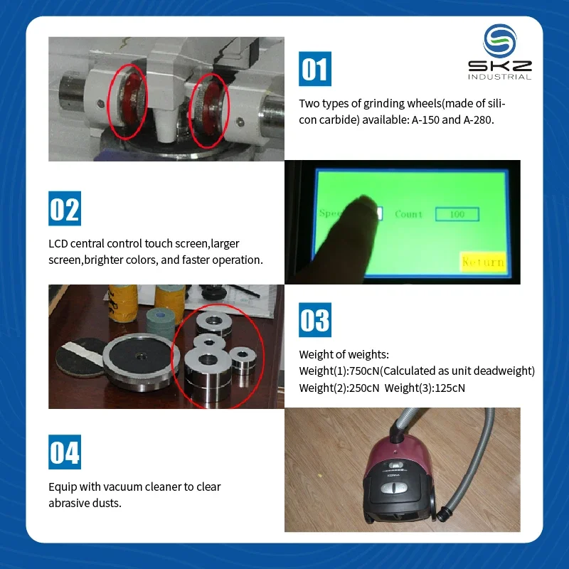 SKZ167 Гарантия 1 год Линейная машина для испытания на истирание багажа и сумок