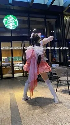 Аниме LoveLive!Sunshine! Aqours Love аквариум Chika Ruby Dia Kunan все члены милая форма SJ косплей