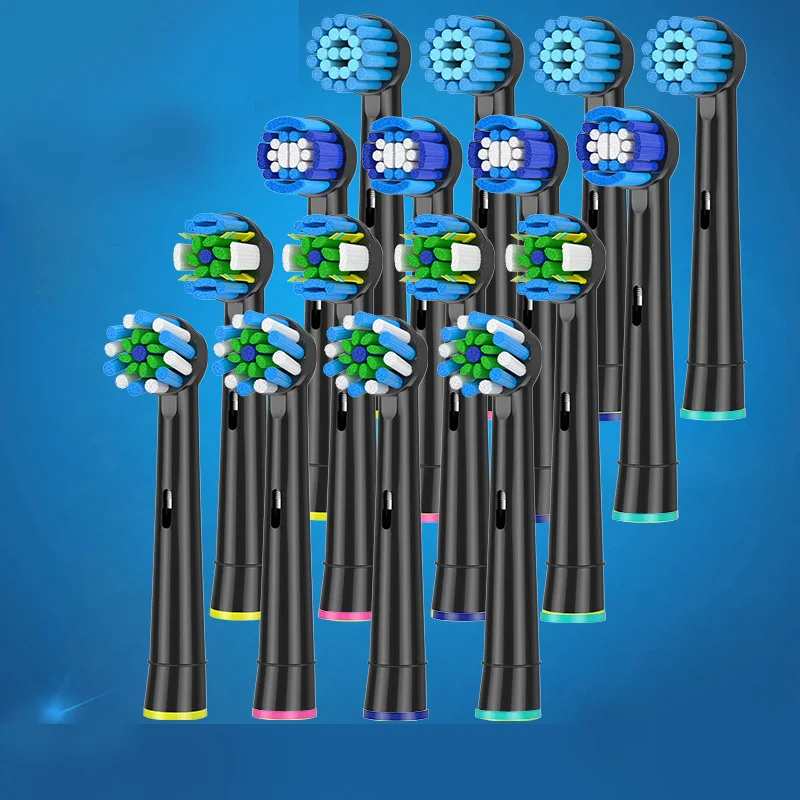 

4Pcs/Set Whitening Brush Heads Refill For Electric Toothbrush Heads Replacement For Oral B Spares Wholesale For Oral B Nozzles