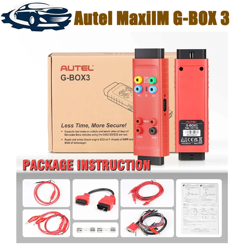 Костюм адаптера Autel MaxiIM G-BOX 3 для чтения/запись двигателя MAXIIM IM608 IM608PRO BOSCH MD1/MG1