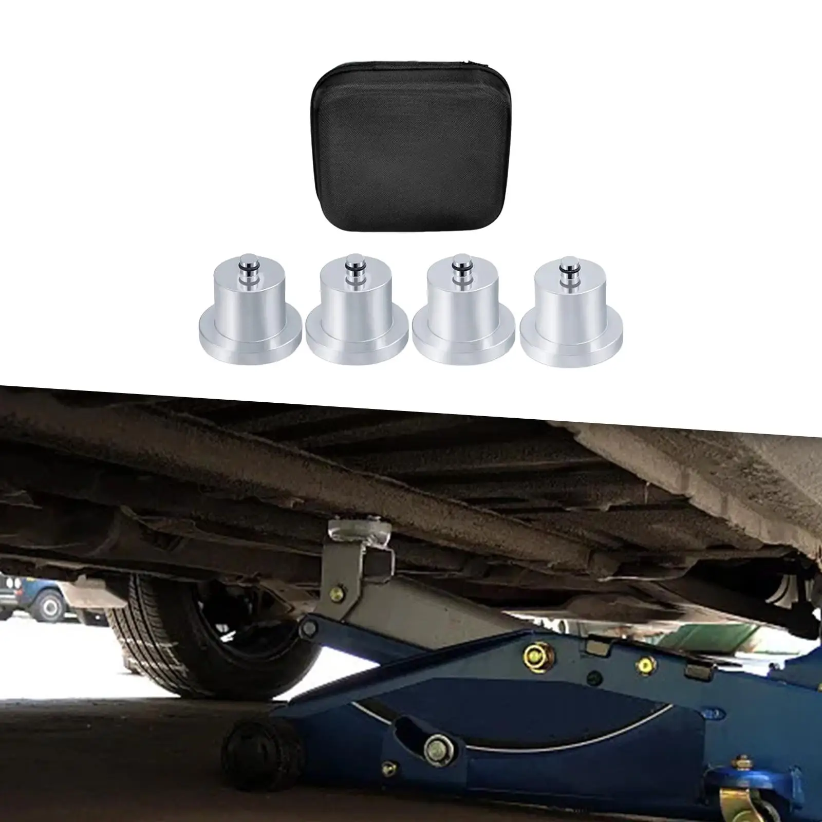 Адаптер точки подъема Jack Lifting Pad с сумкой для хранения прочный аксессуаров Rivian R1T