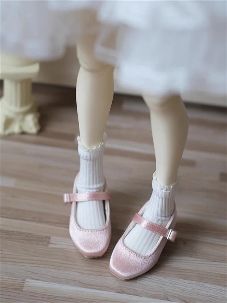 

Обувь для куклы BJD 1/4 1/5 1/6 MSD MDD YOSD, кукла розового, белого цвета на высоком каблуке, аксессуары для куклы, игрушка в подарок