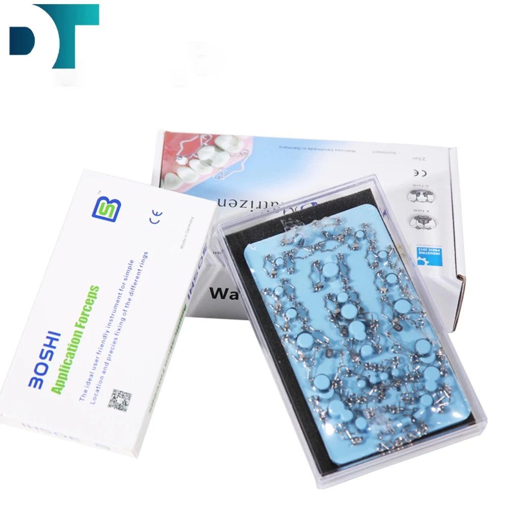 

1Set Orthodontics Walser Matrizen Contoured Matrices With Clamps Forceps Composite Resin Filling Instruments Auto Forming Tools