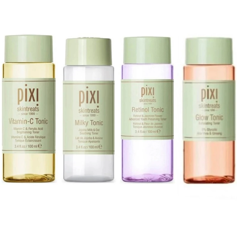 Светящаяся гликолевая кислота Pixi 5%ретинолКоллагенВитамин Схайлайтер AHA + BHA розовыймолочный тоник лечение акне контроль жирности уход за кожей (art.: 3920c24870a24) - 3920c24870a24