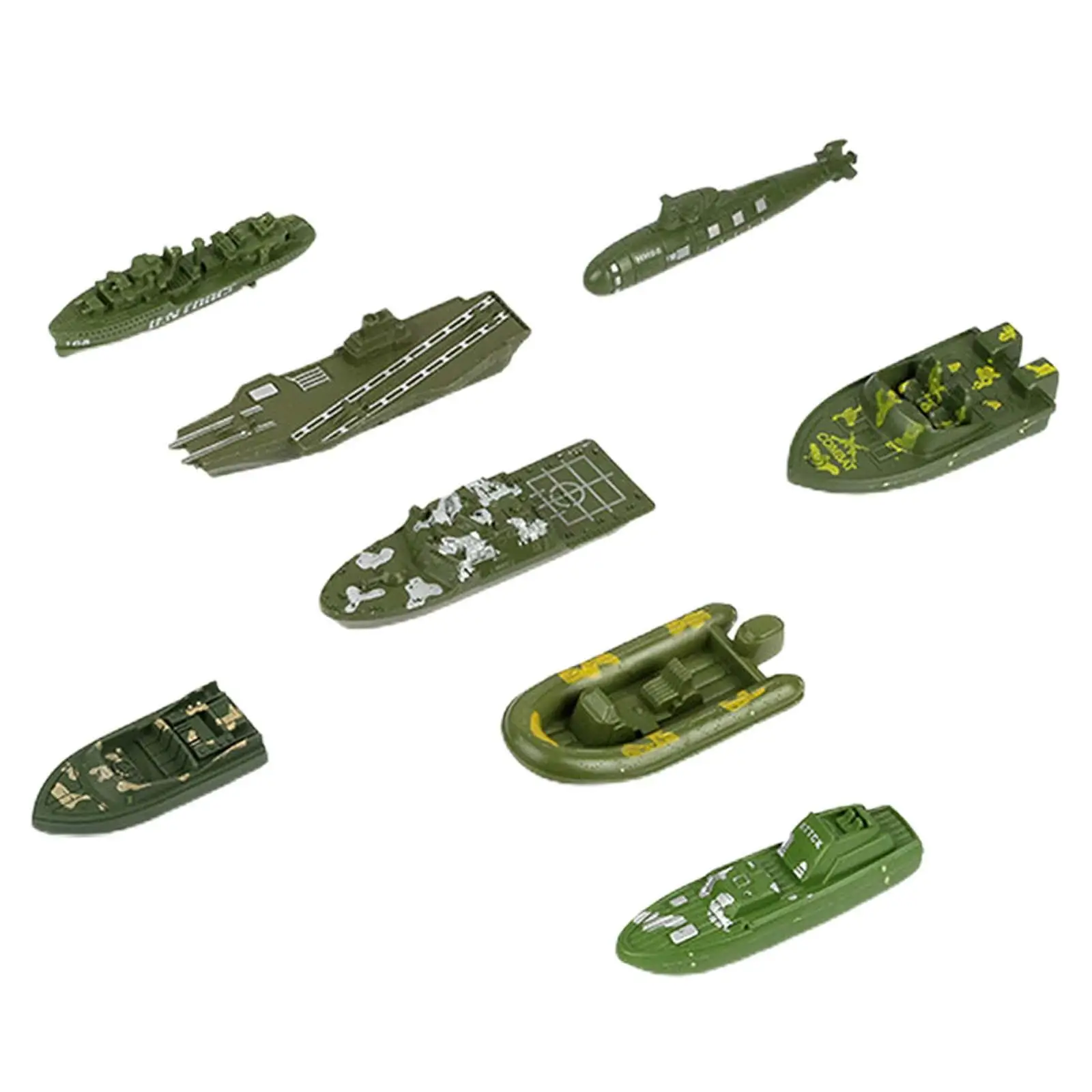 

8x военный корабль, игровой набор, ролевые игры, военный корабль, игровой набор, водная модель, игрушки, модель корабля, наборы для подарков, Детские сувениры 5 +