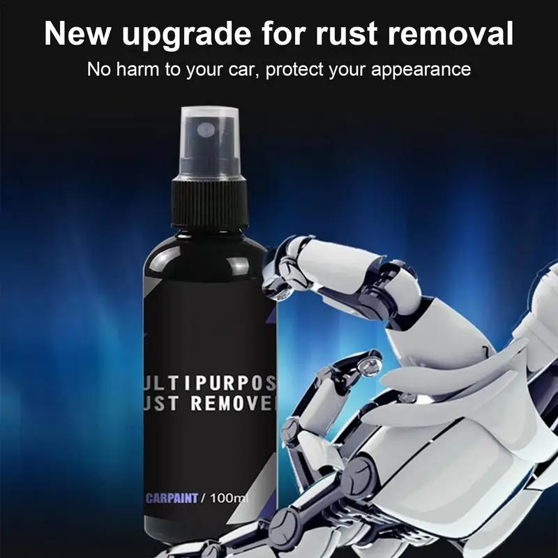 

Metal Chrome Paint Cleaner Iron Powder Cleaning Multifunctional Automotive Rust Reformer Car Rust Stain Remover Cleaning Spray