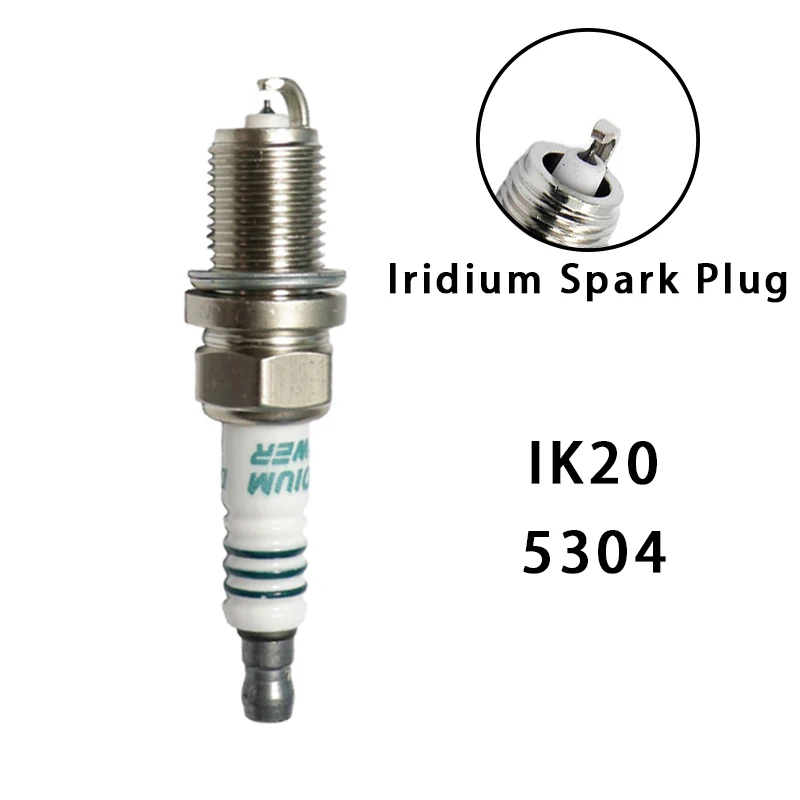 

5pcs/lot IK20 5304 Iridium Spark Plug Fit For VW Audi Toyota Mitsubishi Volkswagen Mazda Honda IK20-5304 Car Plugs