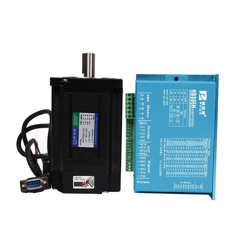 

86 closed-loop stepper motor set 8.5N.M high-speed constant torque closed-loop motor + closed-loop driver HBS86H