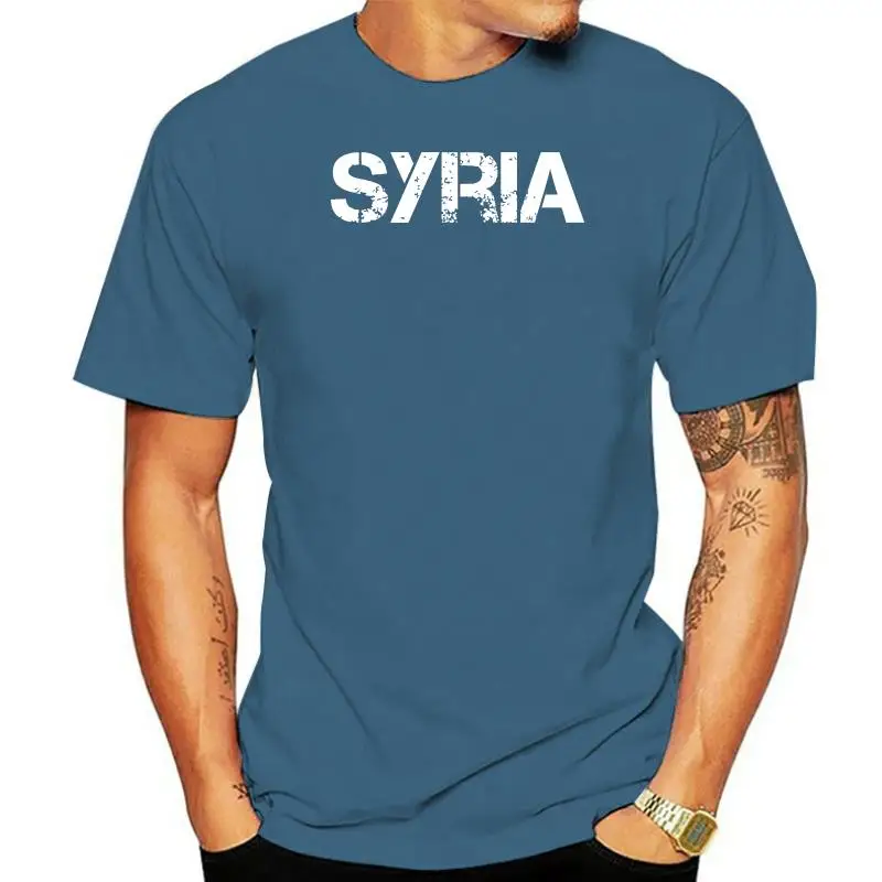 

Syria T Shirt Character Gift Unique Family Spring Euro Size Over Size S-5XL Tee Shirt New Fashion Shirt