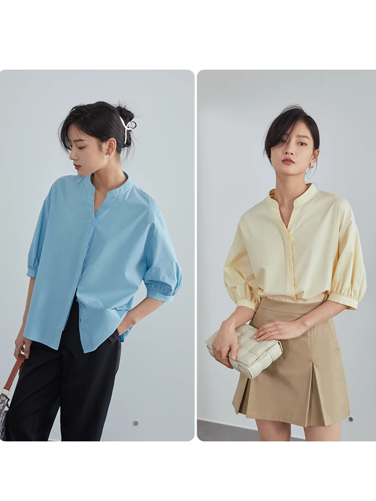 Женская рубашка с коротким рукавом |