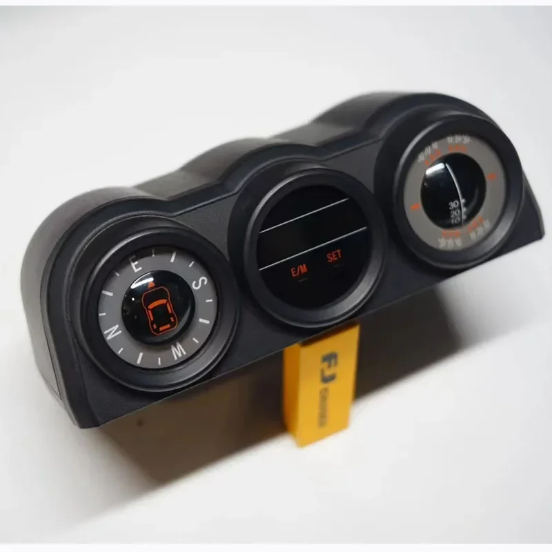 Фото Подходит для Toyota FJ Cruze Triple Gauge, датчика высоты, датчика компаса, датчика температуры, оригинальные заводские аксессуары. №4