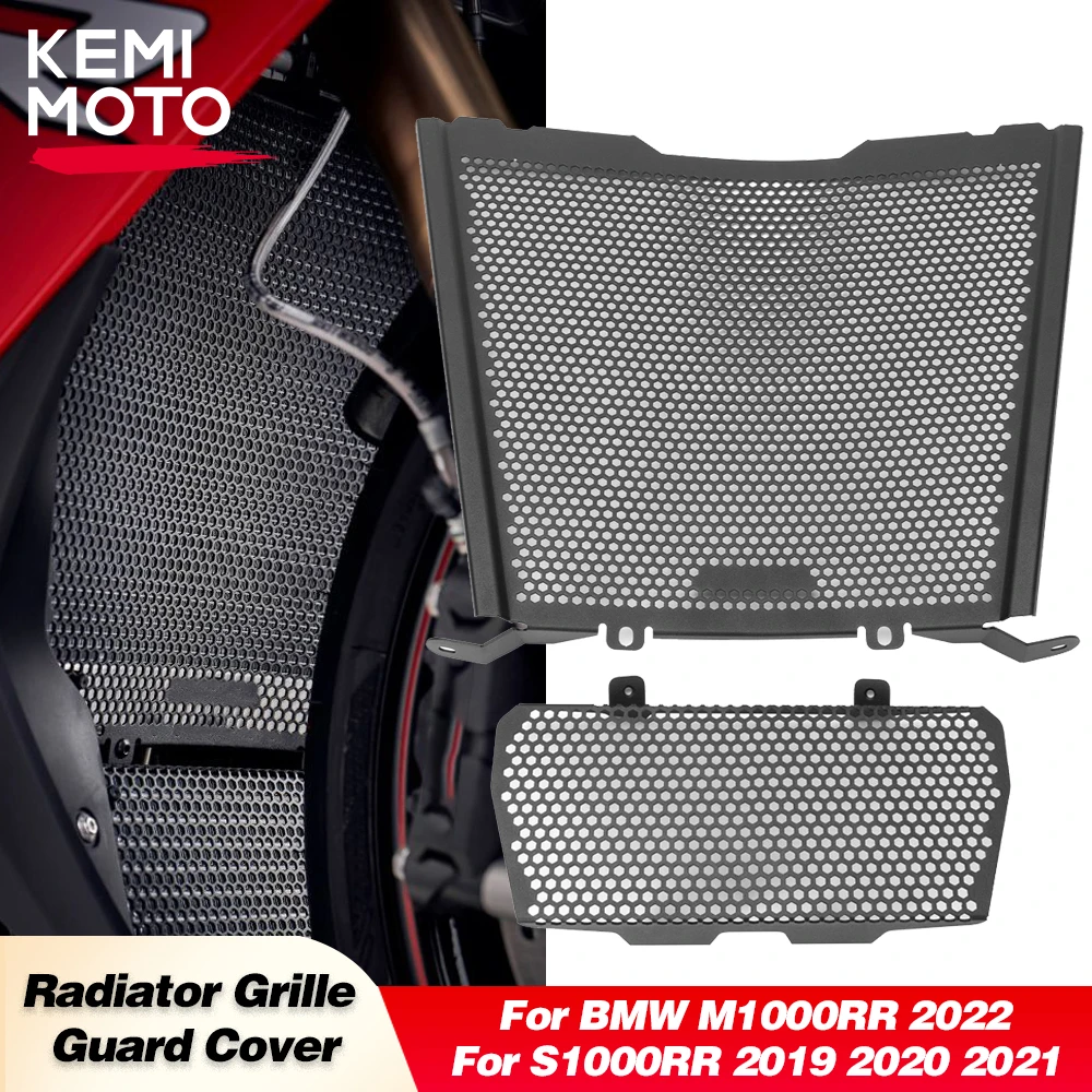 

For BMW S1000RR 2021 Front Radiator Guard Grill Cover Water Tank Cooler Grille K46 2019 2020 M1000RR 2022 Motorcycle Accessories