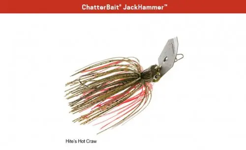 

Chatterbait Jackhammer 1/2 oz - Hite`s Hot Craw