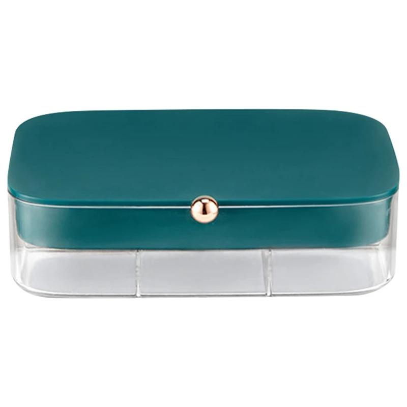 

Large-Capacity Double-Layer Jewelry Box Nordic Luxury Earrings Necklaces Ring Accessories 30 Grids Storage Display Box