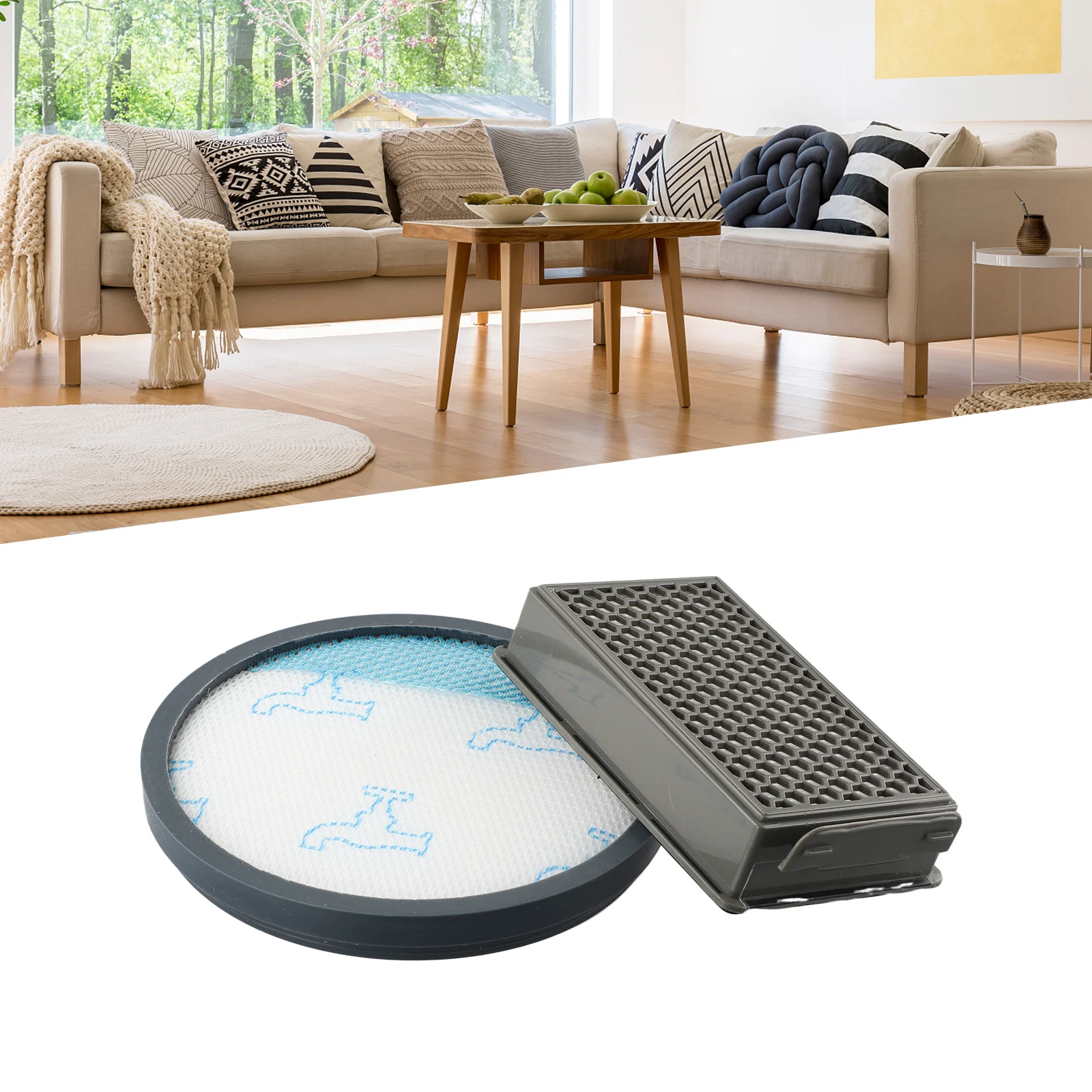 Фильтр защиты двигателя/отделительный фильтр + выхлопной для пылесоса RO4825EA Compact