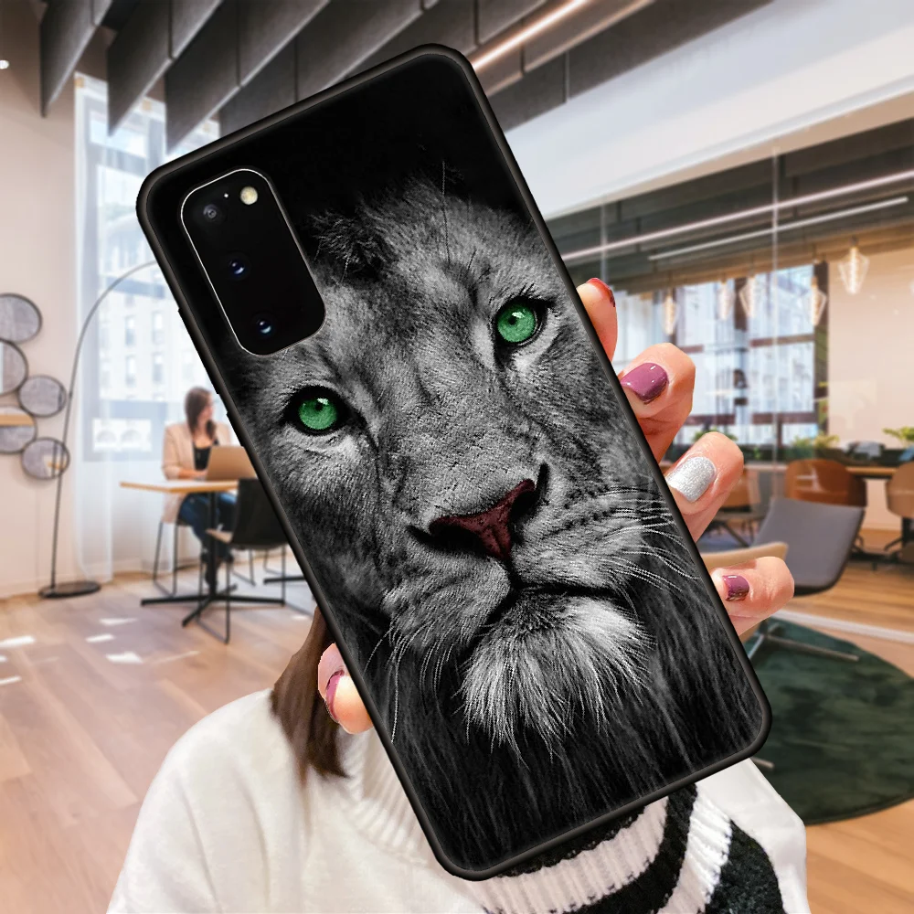 Чехол для телефона SamSung Galaxy S Note 10 20 7 6 9 8 Plus Edge E ультралегкий черный чехол Модный с