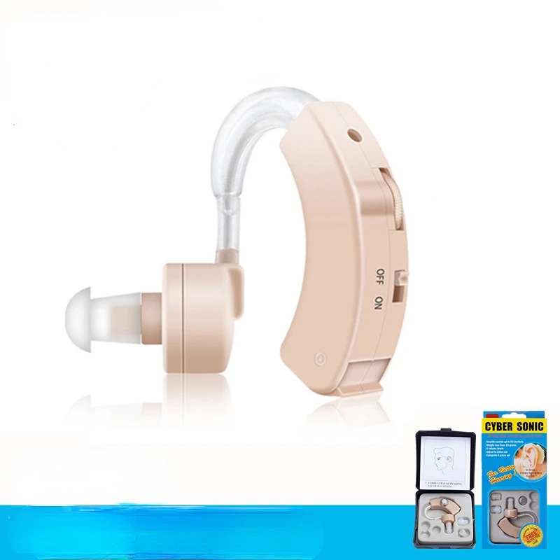 2023 Mini Hearing Aid Ear Sound Amplifier Adjustable Tone Hearing Aids Portable Ear Hearing Amplifier for the Deaf Elderly