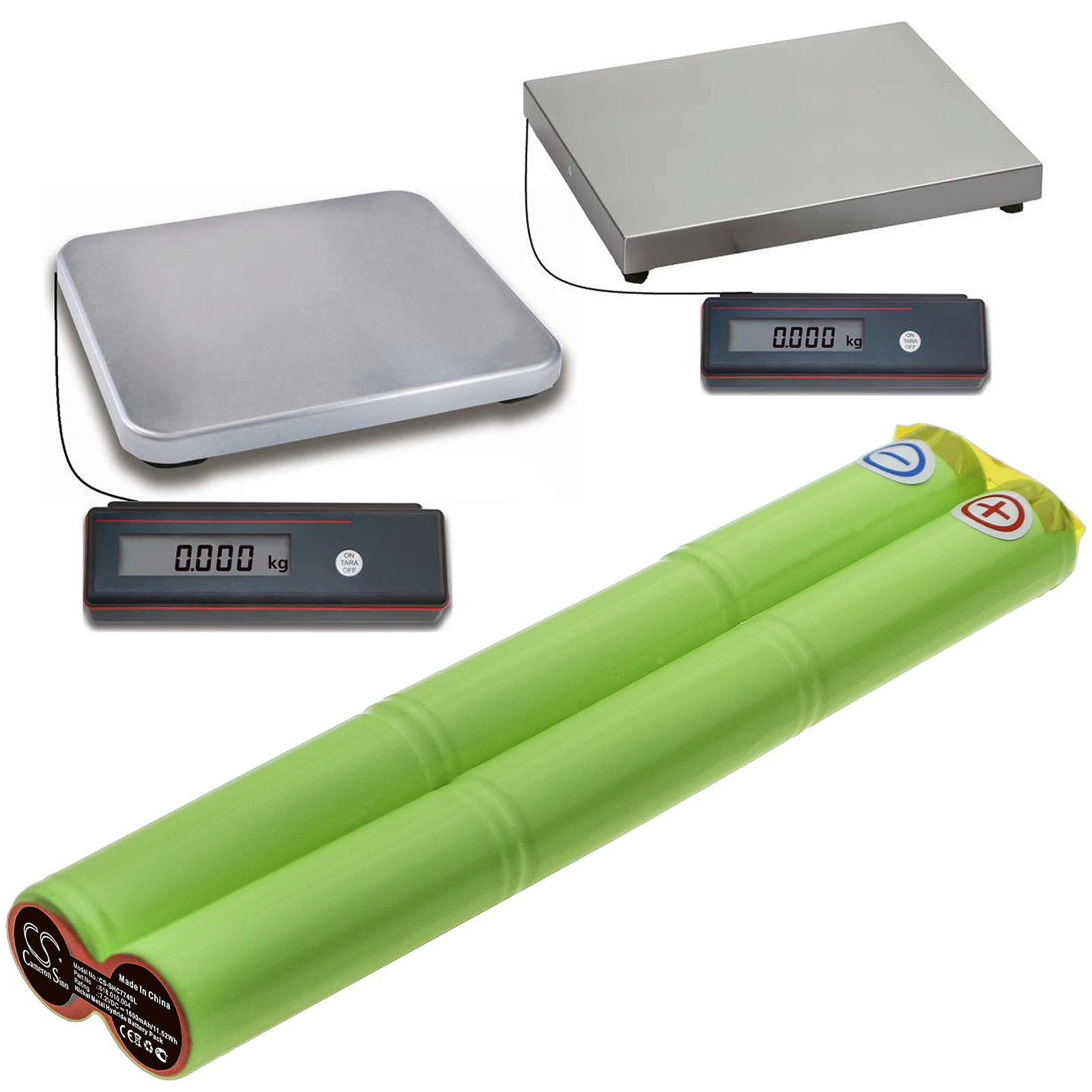 

Cameron Sino 1600mAh Battery For Soehnle 7742 7741 7743 7722 Scale 7742 Scale 7741 Scale 7743 Scale 7722 618.010.004