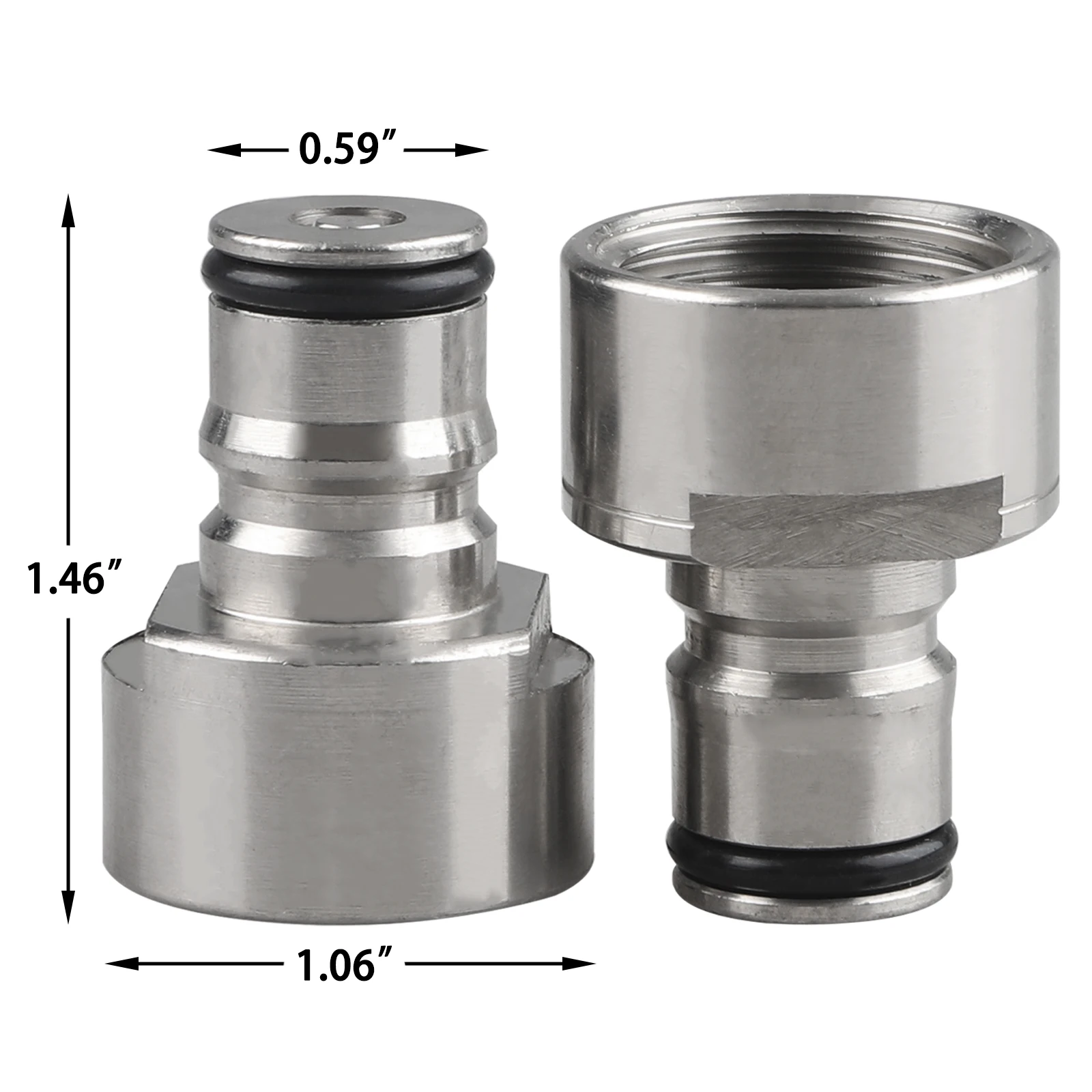 Адаптер для бочонка MUGLIO Sankey to Ball Lock комплект быстрого отключения переходник