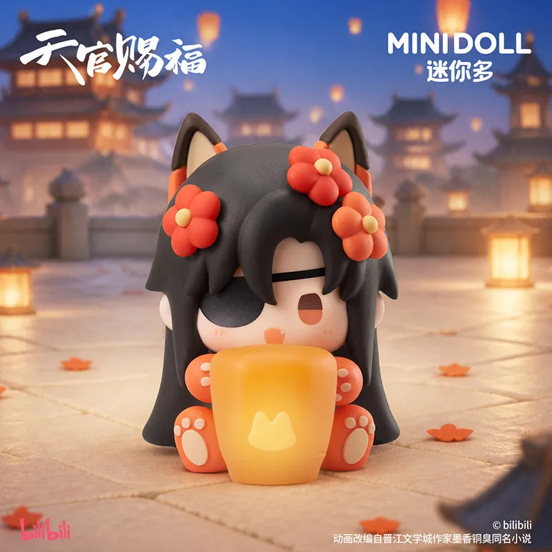 Фото Новинка: Мини-фигурки из серии Heaven Official's Blessing, коллекционные боксы-сюрпризы, мягкие плюшевые фигурки с эффектом свечения, подарки на день рождения №3