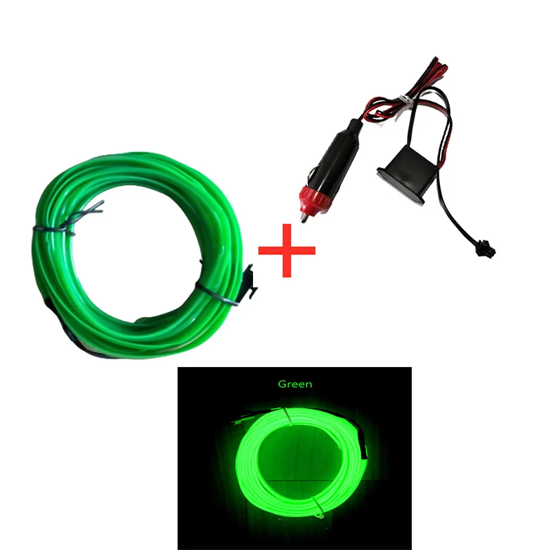 

5 м аксессуары для салона автомобиля, атмосферная лампа, линия холодного света с USB DIY, декоративная консоль приборной панели, авто светодиодное окружающее освещение