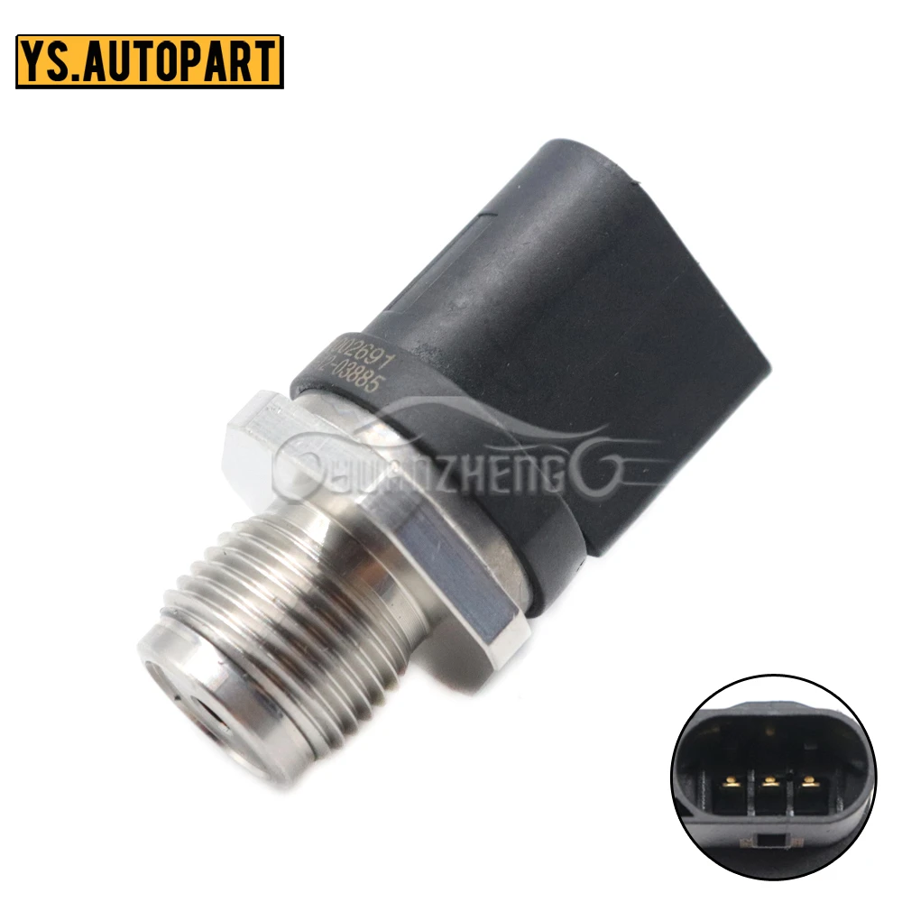 0281002691 Датчик регулятора давления в топливной рампе для Audi A4 A6 A8 Smart FORFOUR Volkswagen PHAETON